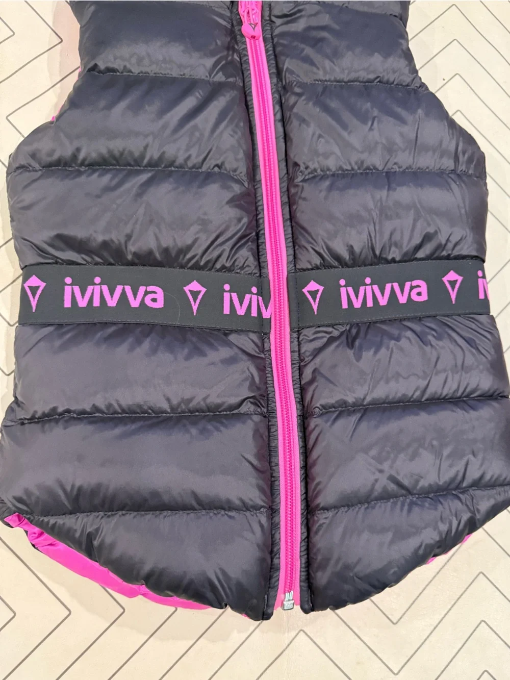 Ivivva Reversible Zip Front Puffer Vest